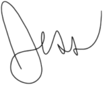 Jess's signature